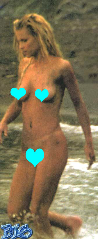 Am strand nackt hunziker Michelle Hunziker